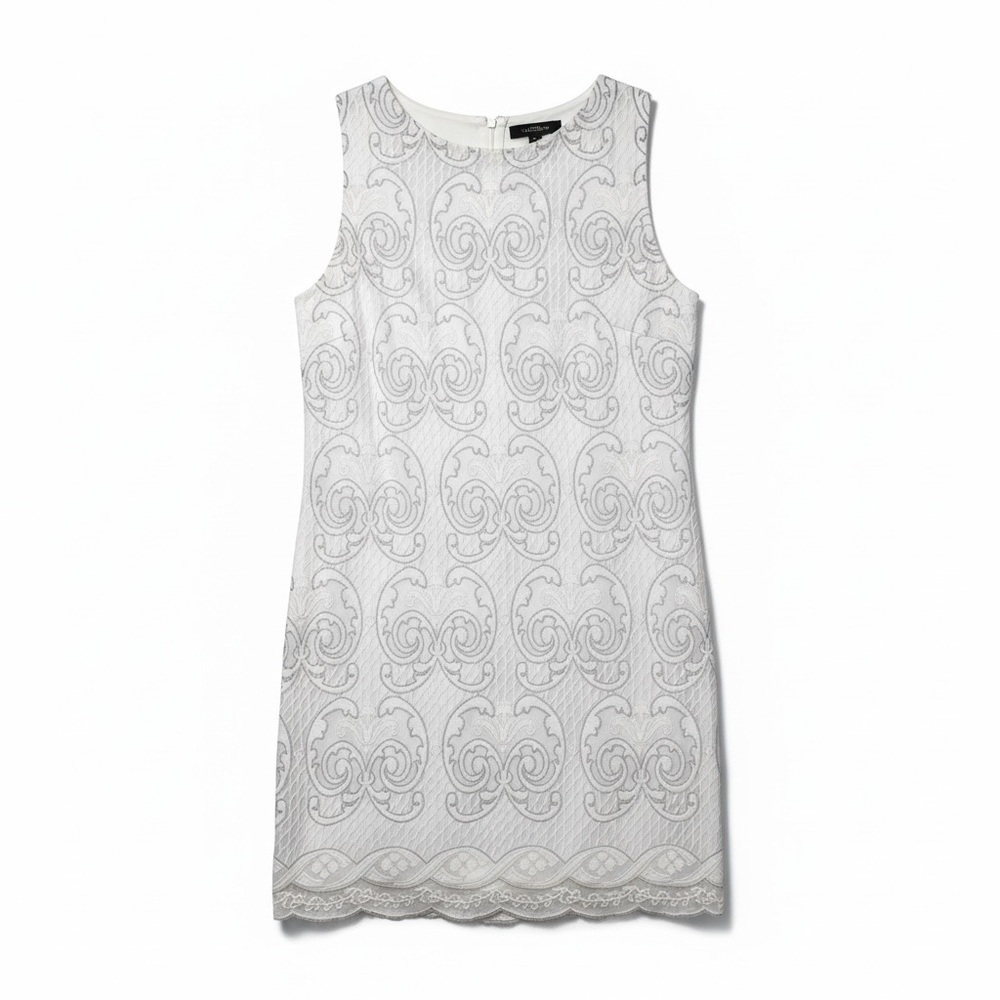 Erin by Erin Fetherston Silk Embroidered Sheath Dress NWT Size 8 - Picture 2 of 12